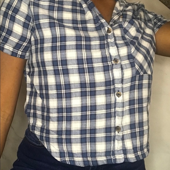 Plaid button up - Picture 5 of 5